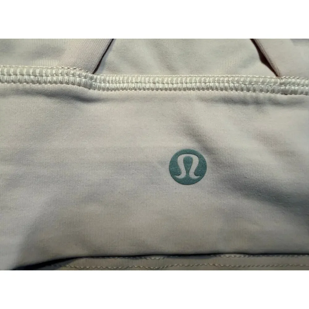 lululemon Free To Be Moved Bra Size 8 Quicksand Porcelain Pink Strappy